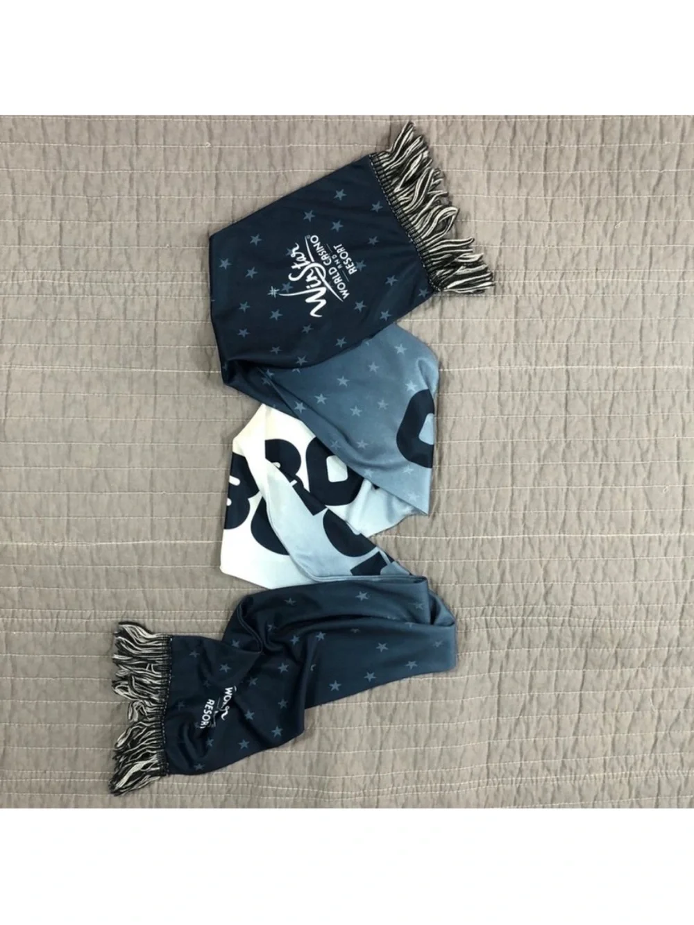 Cowboys Blue Fan Scarf